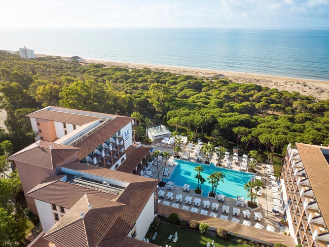 Luftaufnahmen TUI BLUE ISLA CRISTINA PALACE Hotel Isla Cristina, Huelva, Spanien